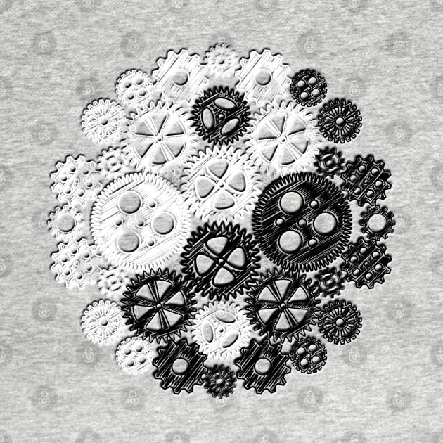 Gears Yin/Yang by JohnLucke